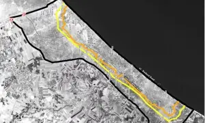 غزہ کا بڑا حصہ اسرائیلی فوجی حصار میں: نئے نقشوں نے فلسطینیوں میں خوف پیدا کر دیا