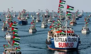اسرائیلی فوج کا گلوبل صمود فلوٹیلا بڑا آپریشن، متعدد کشتیاں قبضے میں لے لیں