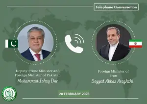 Iran, Pakistan discuss regional situation, stress diplomacy in phone call