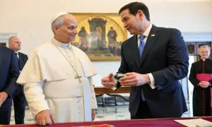 Pope Leo, Rubio commit to stronger ties, Vatican says