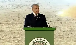 PM pays tribute to leadership of armed forces for extraordinary valour during Marka-e-Haq Bunyan ul-Marsoos