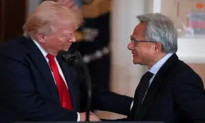 Nvidia CEO joins Trump's mission to 'open up' China
