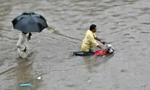 این ڈی ایم اے کا آئندہ 12 سے 24 گھنٹوں کے دوران گرج چمک کے ساتھ بارش اور ژالہ باری کا الرٹ