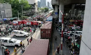 At least eight dead, 25 injured in train collision that sparks bus fire in Thailand