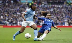 Semenyo strikes as Man City beat Chelsea 1-0 to win FA Cup