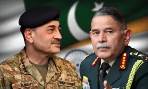 بھارتی آرمی چیف کی پاکستان کو مٹانے کی دھمکی؛ 'خاتمہ یقیناً دو طرفہ ہوگا'، پاک فوج کا جواب
