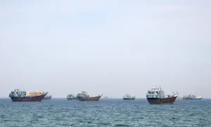 Tankers exit Hormuz as Trump, Vance talk up Iran deal prospects
