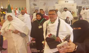 Nearly 96% of pilgrims reach holy cities as final flights depart today
