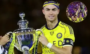 Ronaldo finally wins Saudi Pro League title with Al-Nassr after dramatic season
