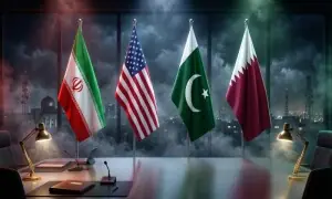 ایران امریکا تنازع: قطری مذاکراتی ٹیم بھی تہران میں موجود