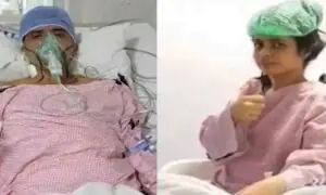 بیٹی کا باپ کے لیے جگر کا عطیہ