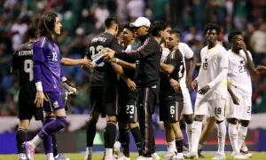 فیفا ورلڈ کپ کی تیاریاں عروج پر، وارم اپ میچ میں میکسیکو کی گھانا کو 0-2 سے شکست