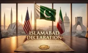 ایران امریکا امن معاہدہ 'اسلام آباد ڈیکلریشن' کہلائے گا: عرب میڈیا