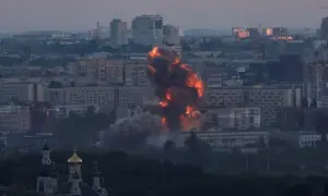 Russia strikes Kyiv with massive missile and drone attack