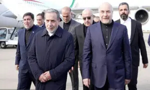 Iranian officials in Qatar for peace talks, frozen funds: source