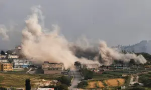 Strikes hit south Lebanon city as Israel expands ground operations