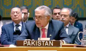 Pakistan calls for dialogue in ME, rejects India&rsquo;s &lsquo;weaponisation&rsquo; of water: Dar
