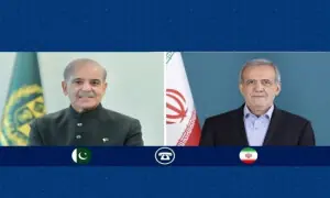 Pezeshkian praises Pakistan PM, backs Islamabad&rsquo;s mediation role