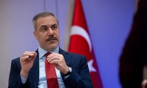 اسرائیل آزاد فلسطین کو تسلیم کرے تو پاکستان، ترکیہ، سعودی عرب اور مصر کے اتحاد میں شامل ہوسکتا ہے: ترک وزیرِ خارجہ