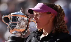 A star is born as Andreeva eases into Grand Slam winners' club