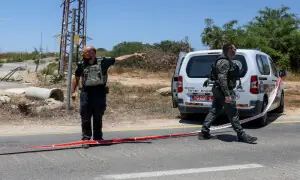 One killed, five injured in suspected terror attack near West Bank