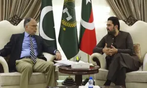 KP chief minister unloads grievances on federal team, warns of NEC boycott KP chief minister unloads grievances on federal team, warns of NEC boycott