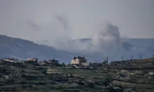 Israeli military says two 'launches' fall near Israeli troops in southern Lebanon