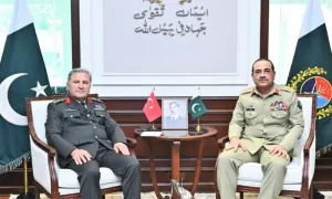 Turkish land forces commander holds talks with Pakistan military leadership Turkish land forces commander holds talks with Pakistan military leadership
