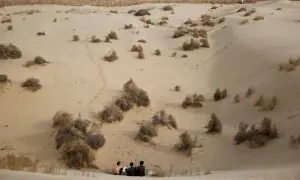 چین کے صحراؤں میں سیلاب کا خدشہ، حکام کی وارننگ جاری