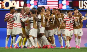 US thrash Paraguay 4-1 for dream World Cup start US thrash Paraguay 4-1 for dream World Cup start