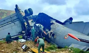 Indian Air Force aircraft crashes in Assam; pilot feared dead