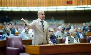 Shehbaz vows equal development for all provinces in budget debate