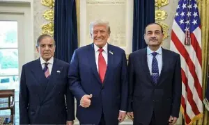 فیلڈ مارشل عاصم منیر اور وزیر اعظم شہباز شریف کے درمیان اچھے تعلقات ہیں: صدر ٹرمپ