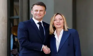 'We need each other': Macron hosts Meloni after Trump rift