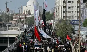 ملک بھر میں 9 محرم کے مرکزی جلوس سخت سیکیورٹی میں پُرامن طور پر اختتام پذیر