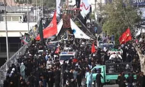 یومِ عاشور: ملک بھر میں شہدائے کربلا کی یاد میں جلوس آج برآمد ہوں گے، سیکیورٹی ہائی الرٹ