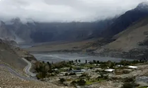 Glacier melt triggers flooding in Skardu, villages submerged