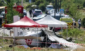 Eleven people killed in plane crash in northeastern France