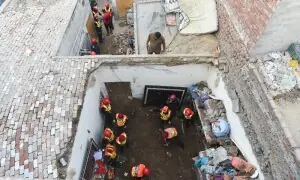 لاہور: ٹیوشن سینٹر کی چھت گرنے سے 15 بچے جاں بحق، مالک مکان سمیت 2 افراد زیر حراست