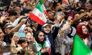 Iran's World Cup squad get hero&rsquo;s welcome despite group exit