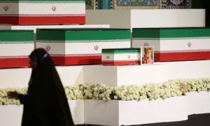Iran's slain Leader lies in state as Iran begins week-long farewell