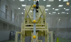 PCB installs advanced bowling machine at National Cricket Academy PCB installs advanced bowling machine at National Cricket Academy