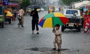 سندھ سمیت ملک کے مختلف علاقوں میں بارش سے جل تھل ایک ہوگیا