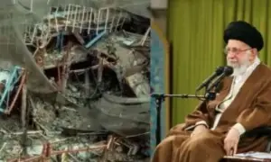 ایران نے شہید آیت اللہ خامنہ ای کے تباہ شدہ گھر کی ویڈیو جاری کردی ایران نے شہید آیت اللہ خامنہ ای کے تباہ شدہ گھر کی ویڈیو جاری کردی