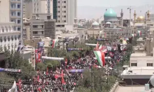Khamenei's body arrives in Mashhad for burial ceremonies