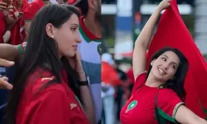 فرانس کے ہاتھوں مراکش کو شکست، نورا فتحی اسٹیڈیم میں ہی رو پڑیں