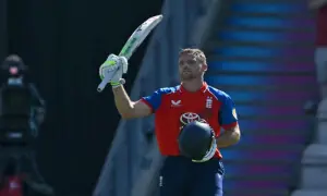 Ton-up Buttler takes new No 1 England to T20 series sweep of India