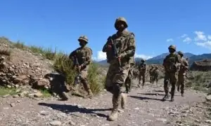 بلوچستان میں آپریشن "شعبان" جاری، مزید 3 خوارج ہلاک، مجموعی تعداد 88 ہو گئی بلوچستان میں آپریشن "شعبان" جاری، مزید 3 خوارج ہلاک، مجموعی تعداد 88 ہو گئی