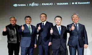 Nvidia teams up with Japanese firms to accelerate AI, robotics push Nvidia teams up with Japanese firms to accelerate AI, robotics push