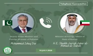 Dar urges adherence to Islamabad MoU in call with Kuwaiti counterpart Dar urges adherence to Islamabad MoU in call with Kuwaiti counterpart